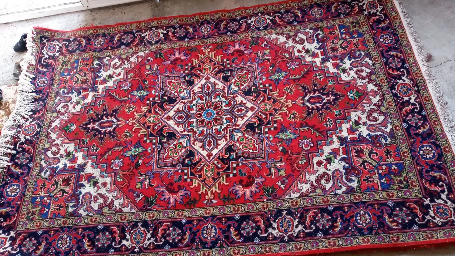 جفت فرش۶متری هریس تاجری|فرش|بستان آباد, |دیوار