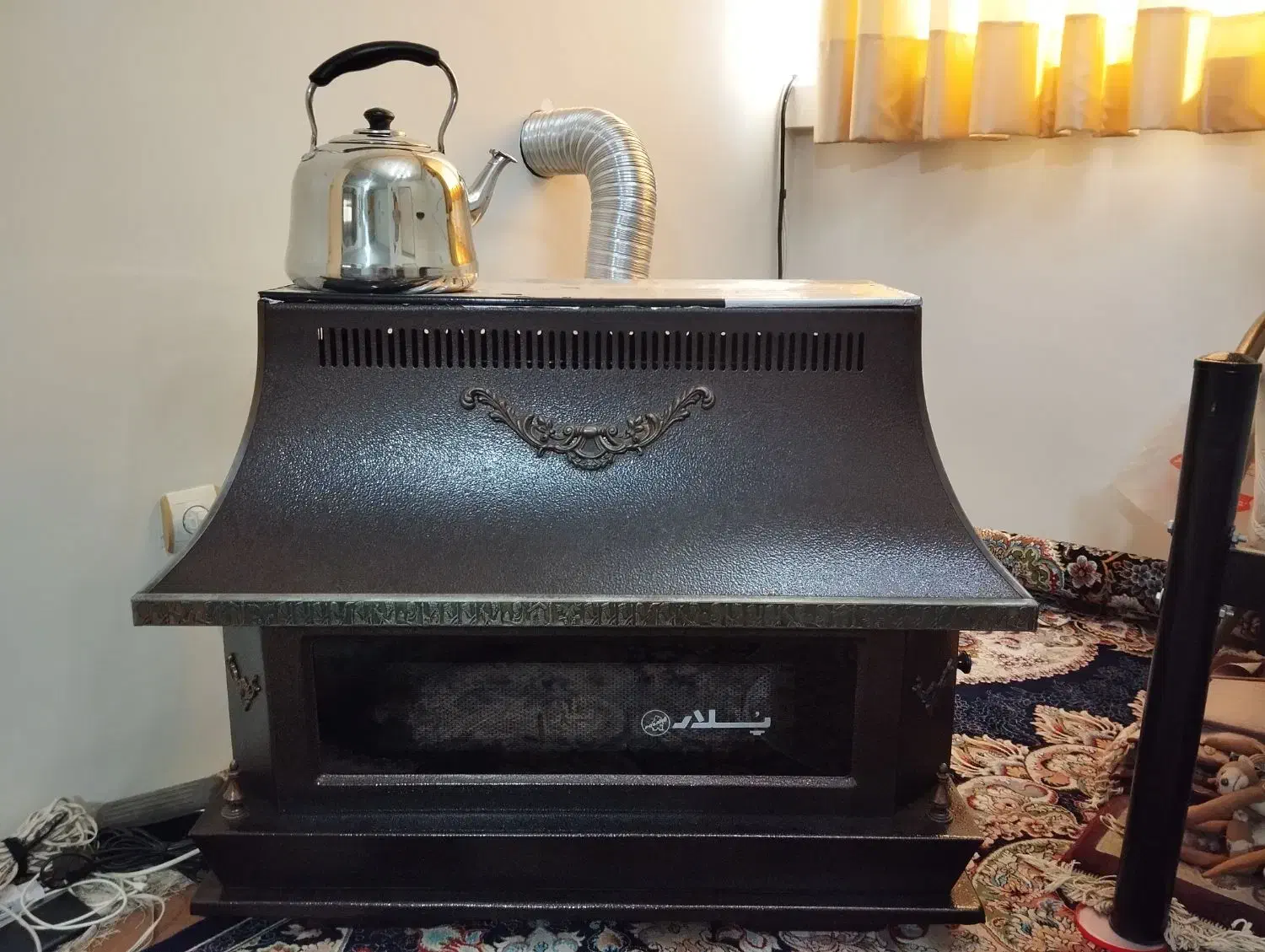 بخاری گازی شومینه پلاردرحدنوکاردکم|بخاری، هیتر، شومینه|فولادشهر, A3|دیوار