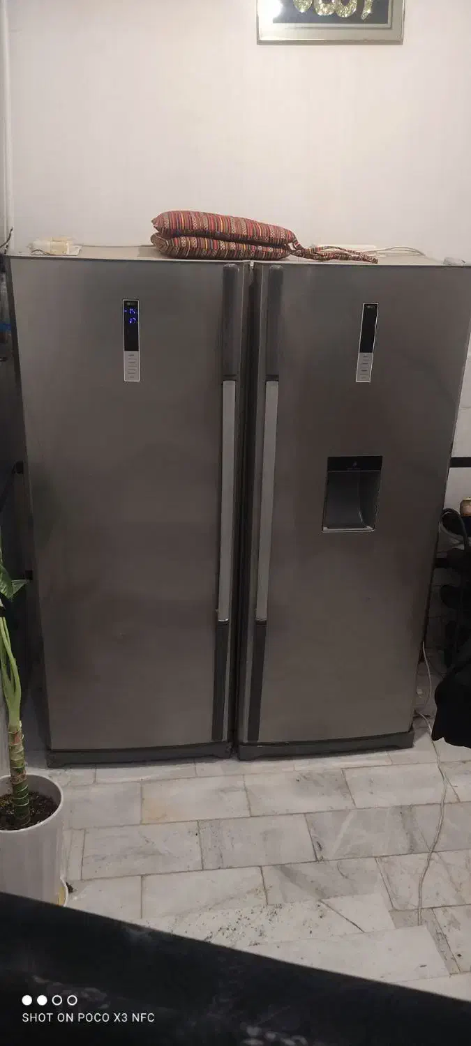 دوعدد یخچال سالم توبرق هستش الان|یخچال و فریزر|نسیم‌شهر, |دیوار