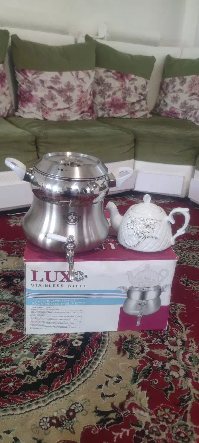 قوری کتری استیل|قوری، کتری، قهوه‌ساز دستی|کرمانشاه, |دیوار