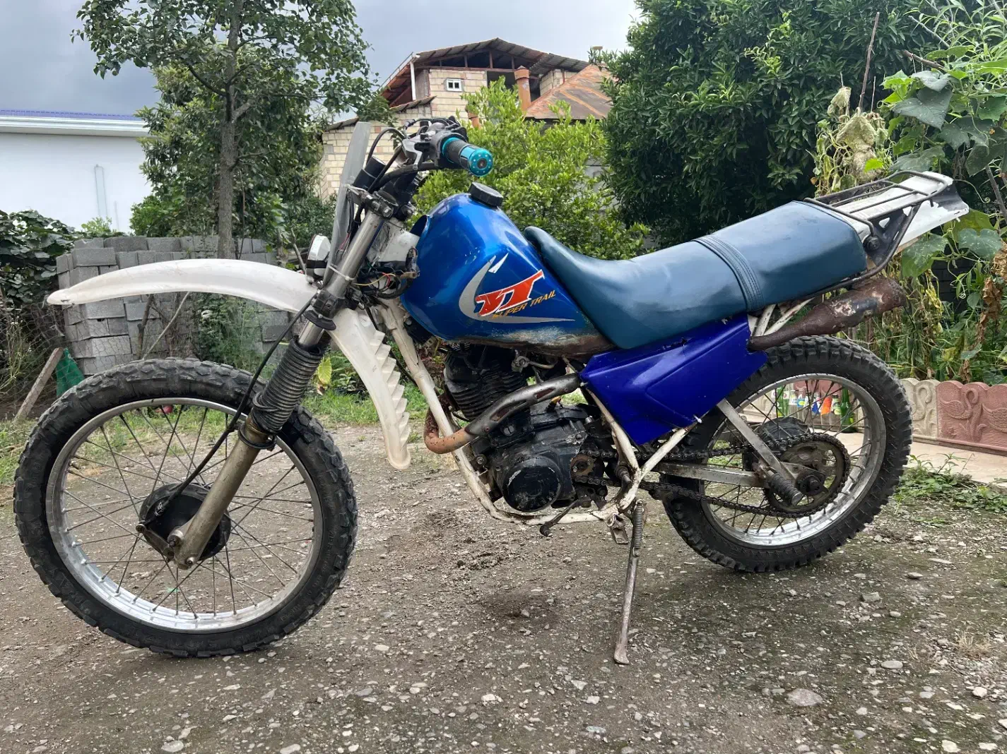 تریل یاما دیتی با انجین اکسل ۲۰۰|موتورسیکلت|تنکابن, |دیوار