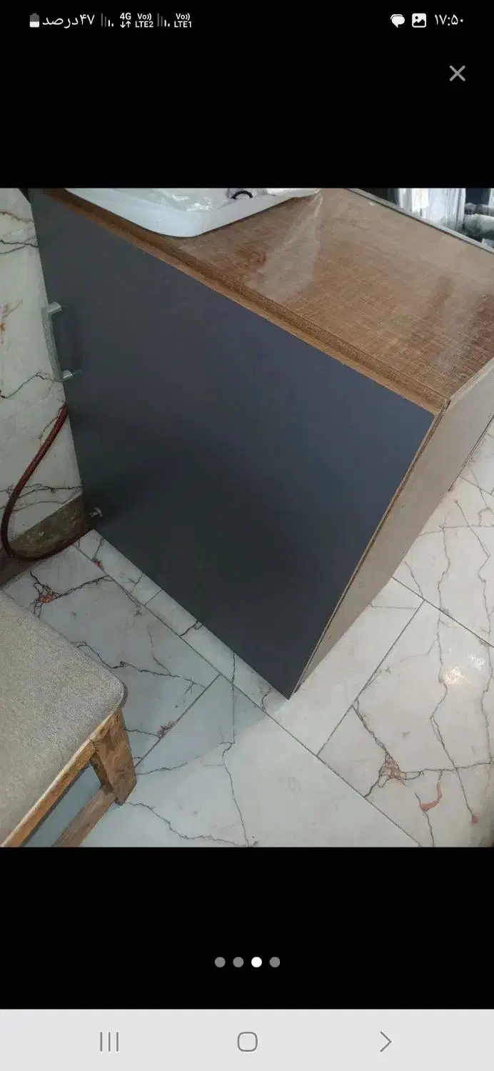 جا کفشی نو و دو عدد صندلی چوبی نو|جاکفشی، کمد، دراور|رشت, حمیدیان|دیوار