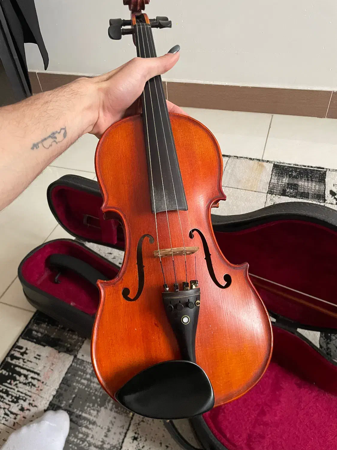 ویولن guarneri-h32-copy ساخت ایتالیا|ویولن|رشت, کاکتوس|دیوار