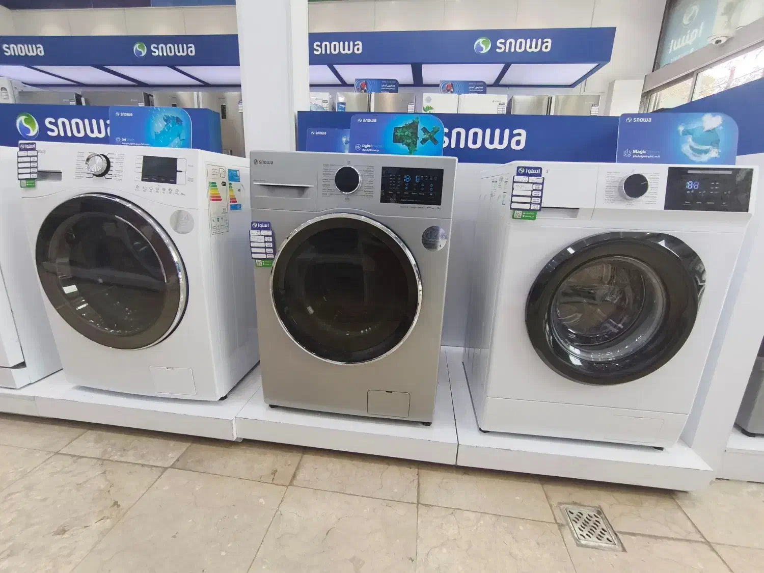 جشنواره لباسشویی اسنوا * نقد و اقساط *|ماشین لباسشویی و خشککن لباس|مشهد, هنرور|دیوار