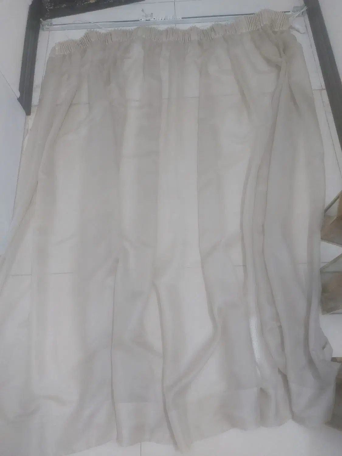 پرده و چوب پرده باهم|پرده، رانر، رومیزی|مشهد, نوید|دیوار