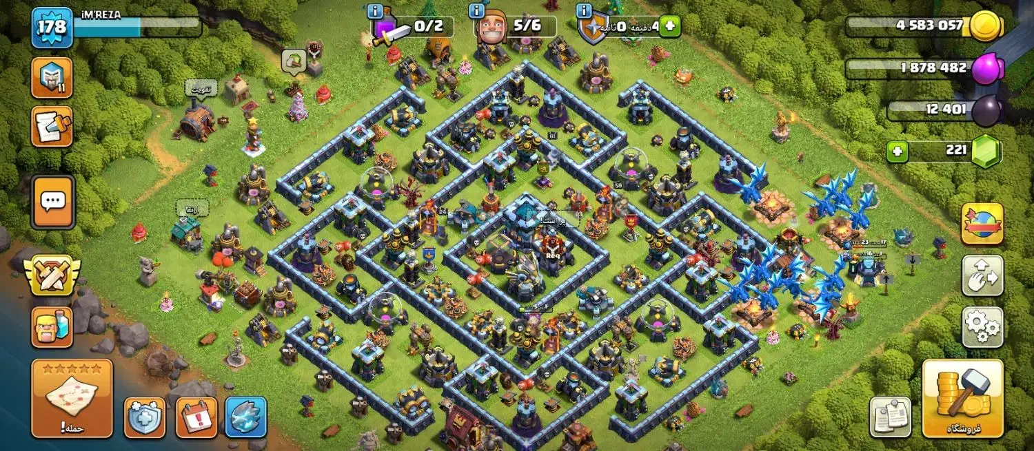 اکانت کلش|کنسول، بازی ویدئویی و آنلاین|ایذه, |دیوار