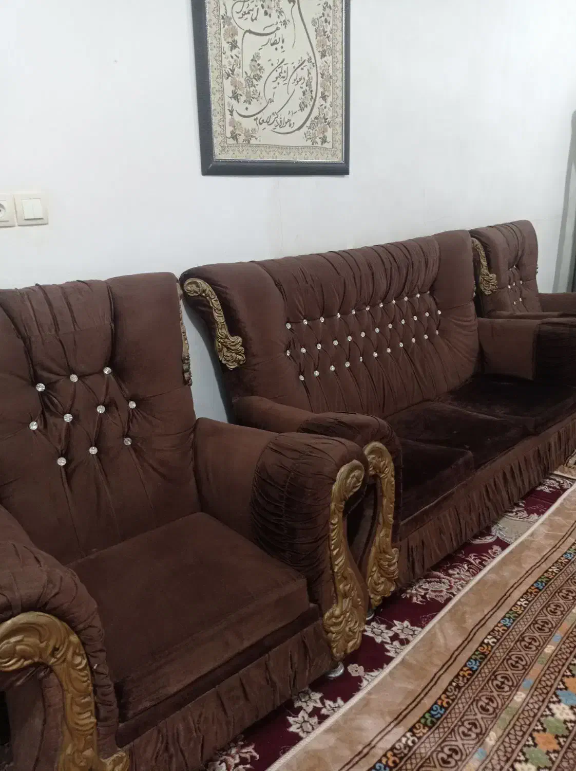 مبلمان|مبلمان خانگی و میز عسلی|جیرفت, |دیوار