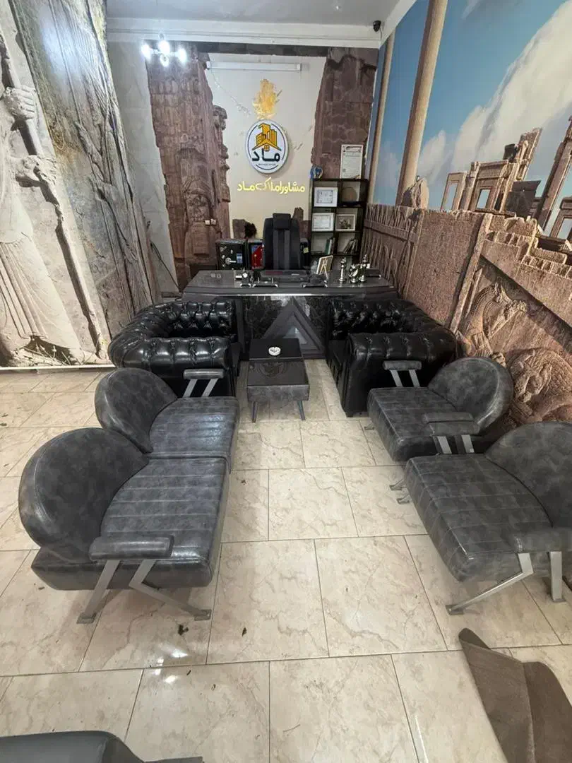 ست کامل میزو صندلی اداری مدیریت|مبلمان اداری|قرچک, باقرآباد|دیوار