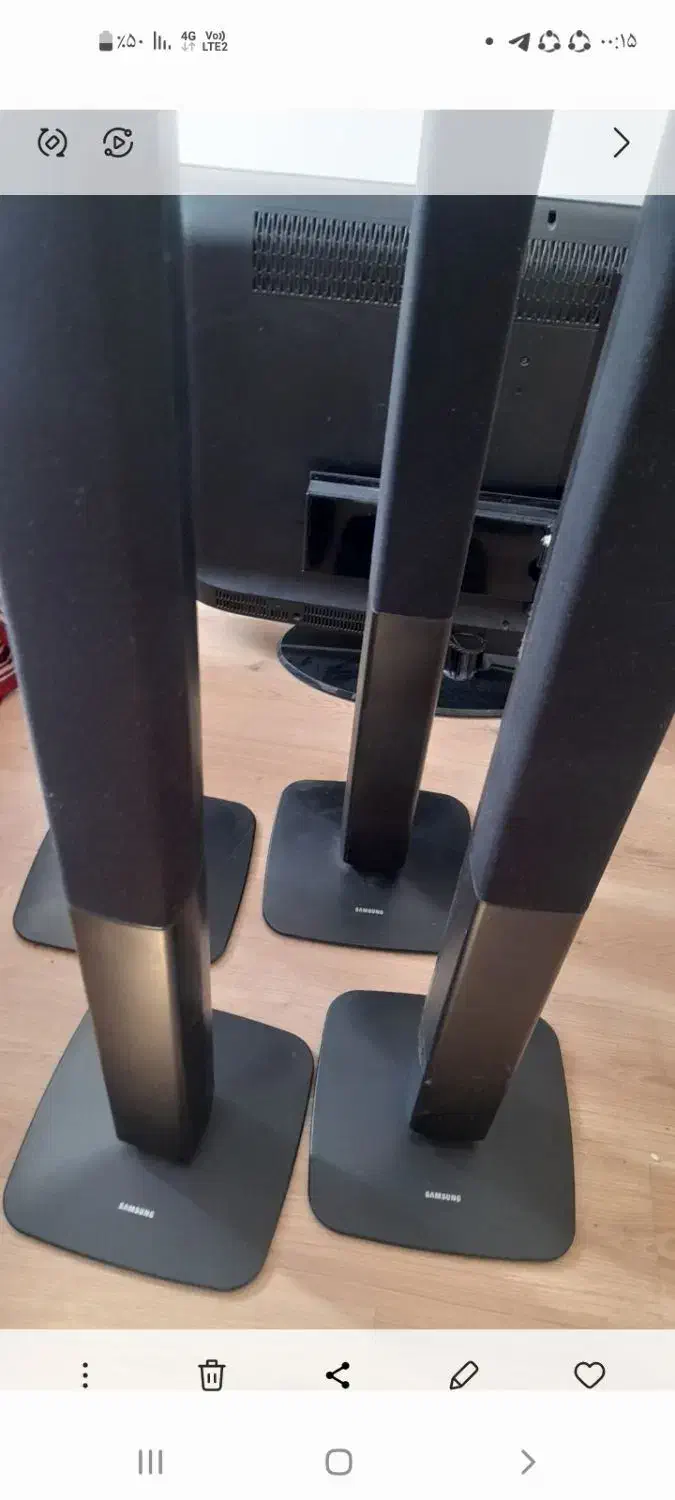 سینما خانگی سامسونگ به همراه باند ۶ تکه اصل کره|سیستم صوتی خانگی|تهران, جنتآباد جنوبی|دیوار