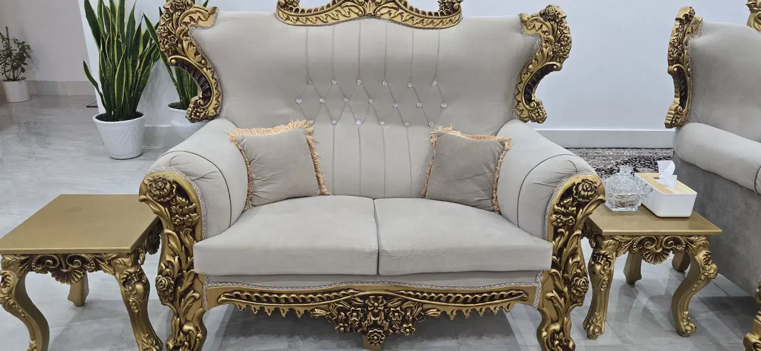 مبل سلطنتی|مبلمان خانگی و میز عسلی|بندر کنگان, |دیوار