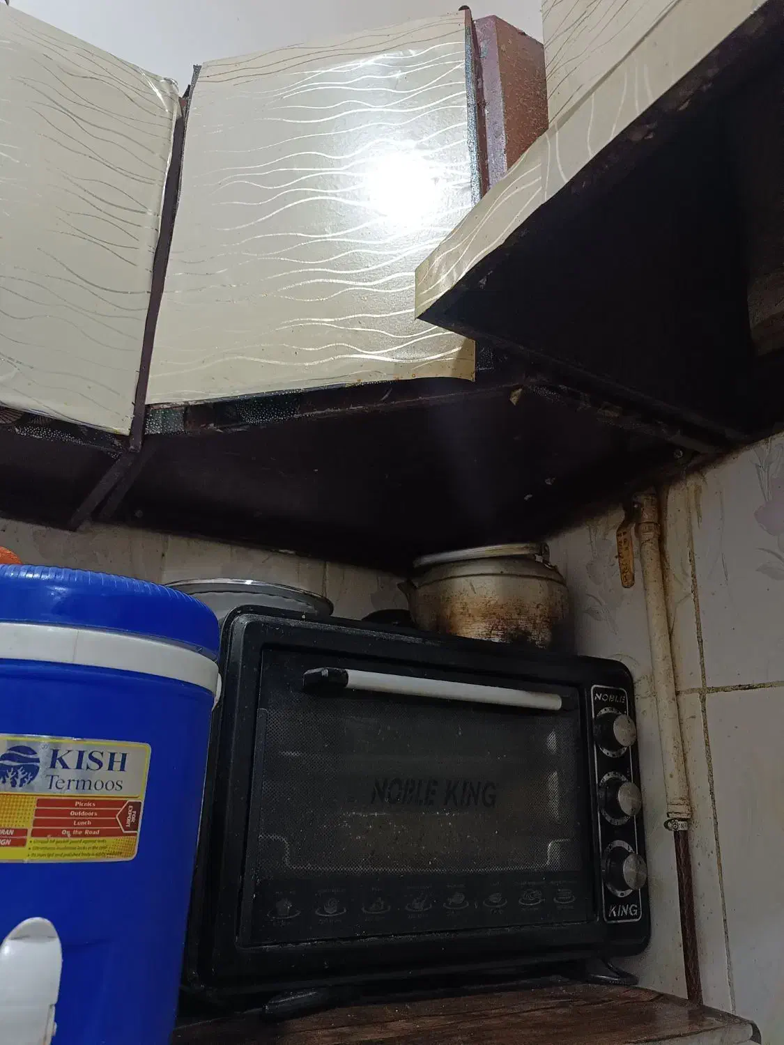 کابینت آشپزخونه تمیز وسالم بدون زنگ|مصالح و تجهیزات ساختمان|دشت آزادگان, |دیوار