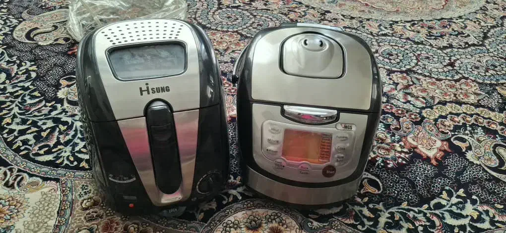 پلو پز سه کاره آرام پز بخار پز به همراه یک سرخ کن|سایر لوازم برقی|شهریار, شهرک امیریه|دیوار