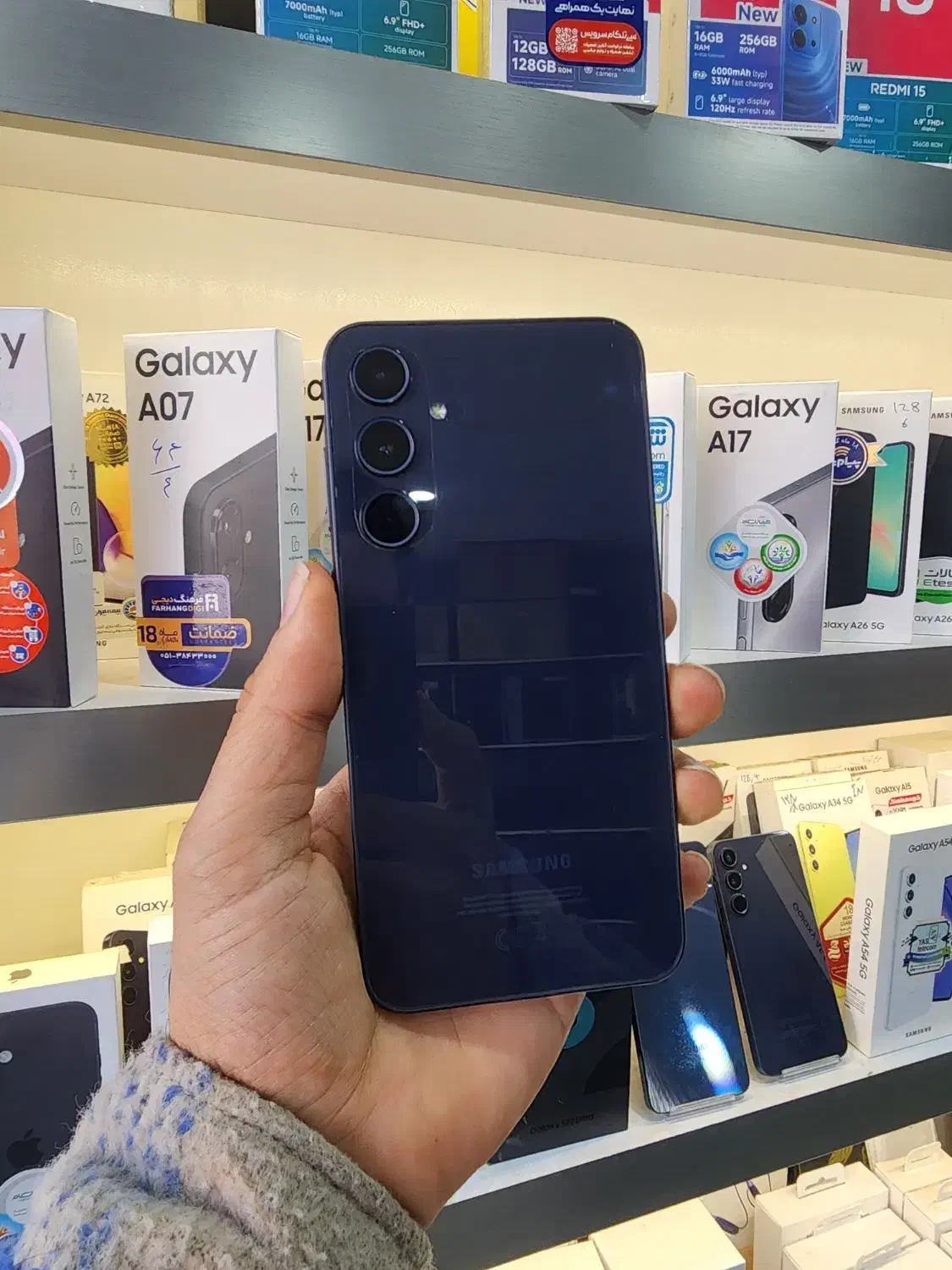 سامسونگ A35 حافظه ۲۵۶ با ۱۴ ماه گارانتی|موبایل|سبزوار, نواب صفوی|دیوار