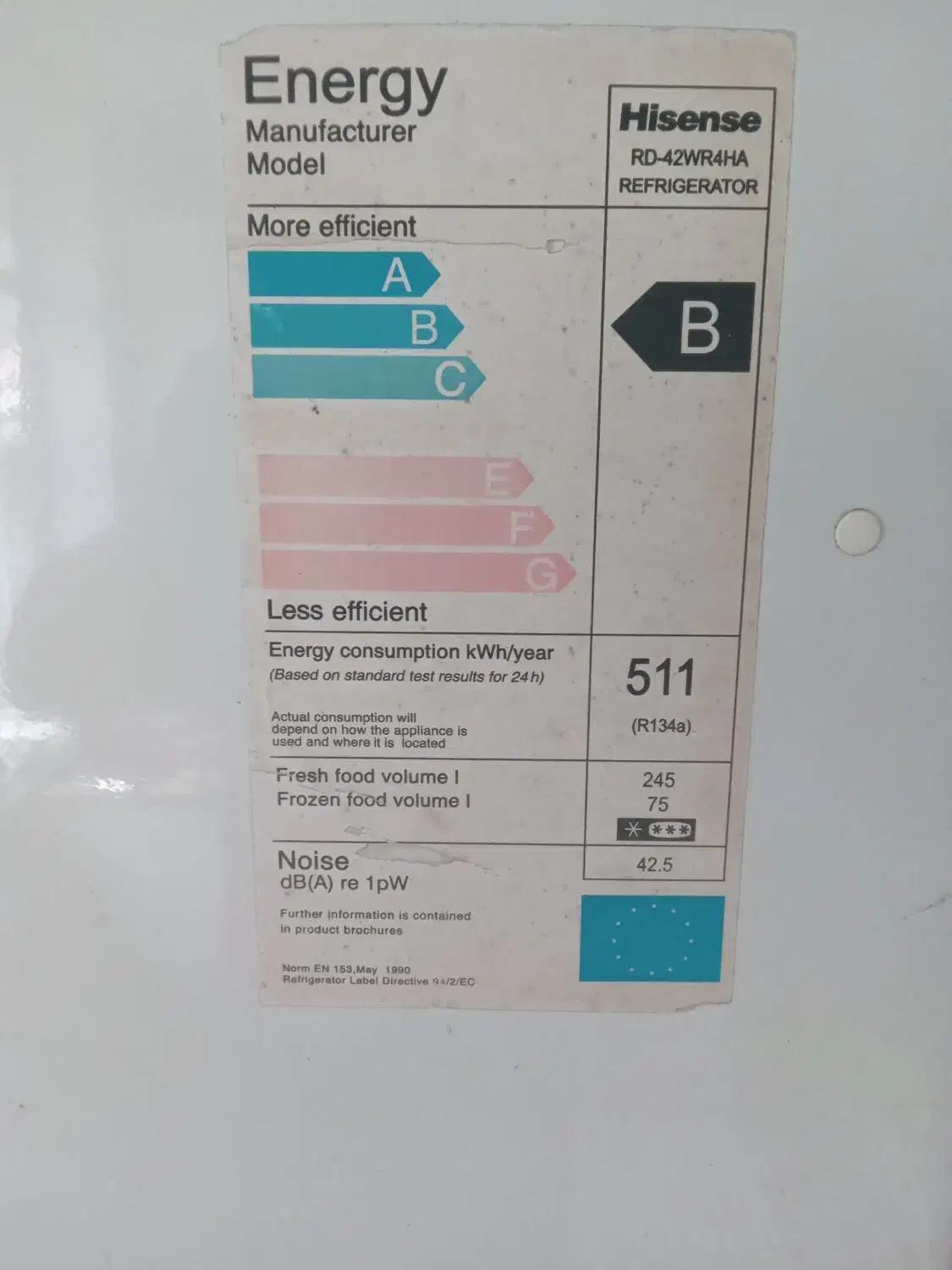 یخچال وفریزر هایسنس درحدنوخارجی|یخچال و فریزر|لاهیجان, لیالستان|دیوار