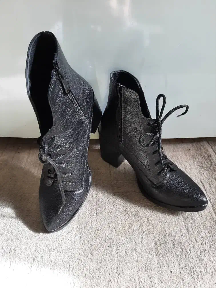 بوت چرم زنانه نو|کیف، کفش، کمربند|لاهیجان, رجایی|دیوار