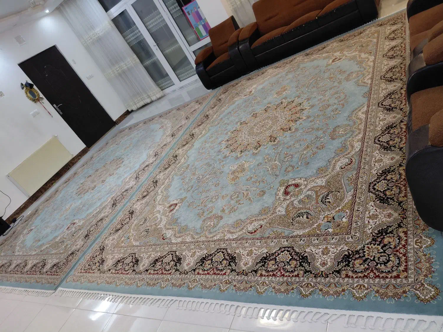 قالی ۱۲ متری ۷۰۰ شانه|فرش|شهرضا, |دیوار