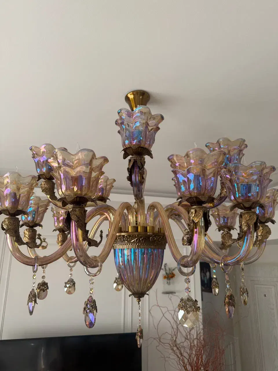 لوستر|لوستر و چراغ آویز|سبزوار, قصبه شرقی|دیوار