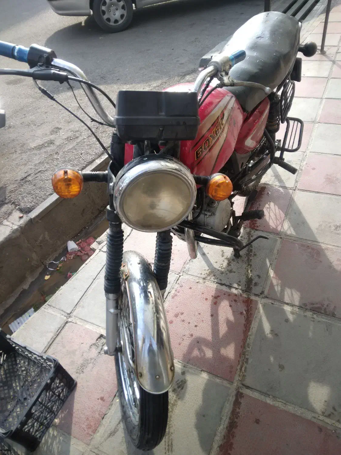 موتور مزایده باکسر ۱۲۵|موتورسیکلت|قیامدشت - خاورشهر, |دیوار