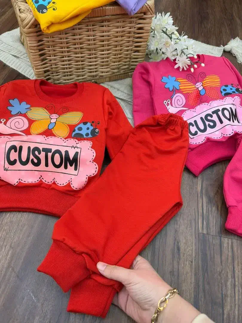 ست بلوز شلوار قرمز دخترانه،تاپ بافت ۱۴۰ت|لباس|میبد, |دیوار