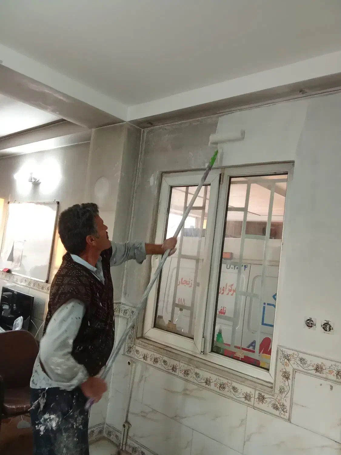 نقاشی ساختمان|خدمات پیشه و مهارت|ابهر, |دیوار