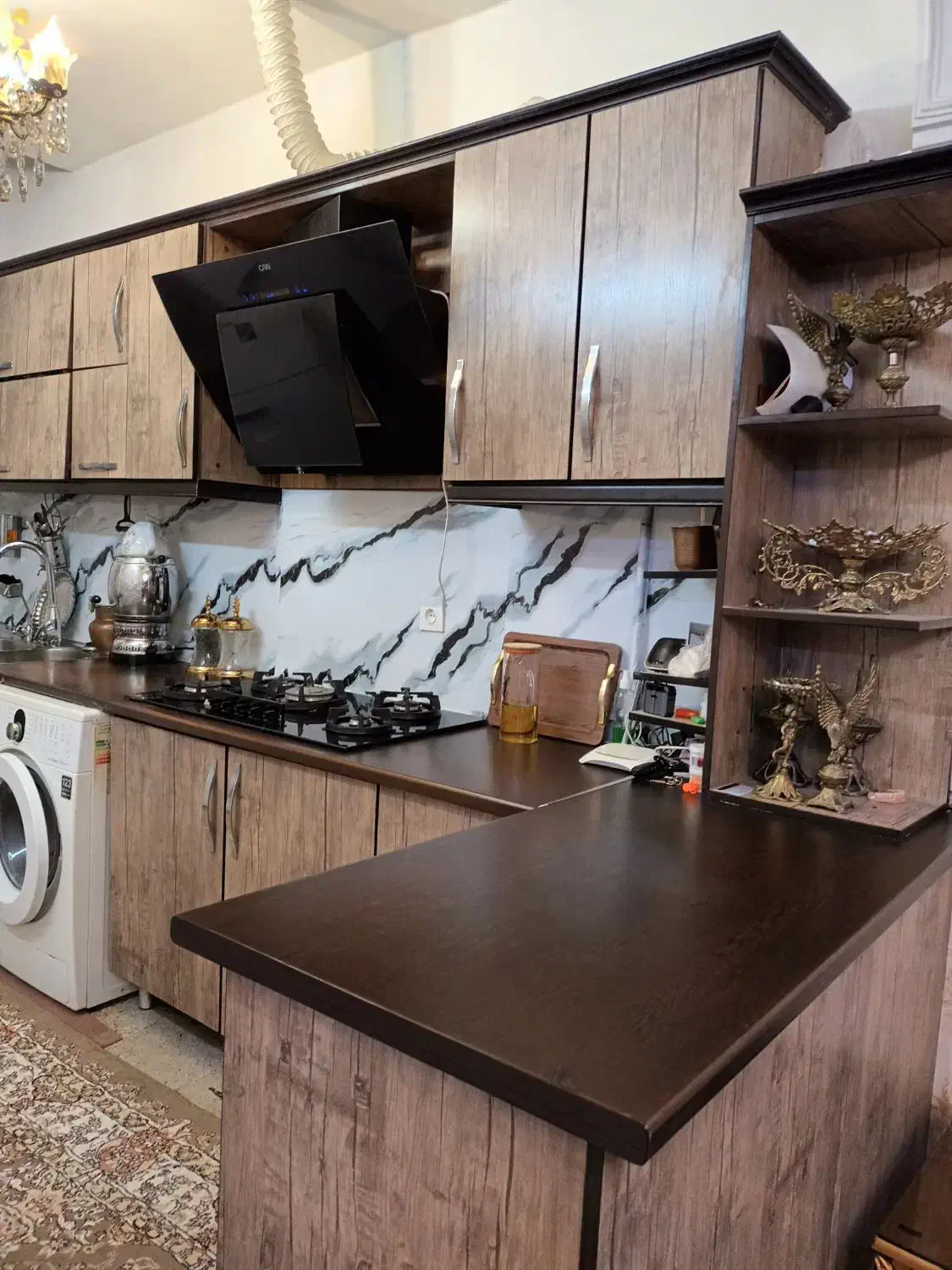 کابینت دست دوم مقاوم و سالم|آب‌چکان و نظم‌دهنده ظروف|قرچک, مهدیه|دیوار