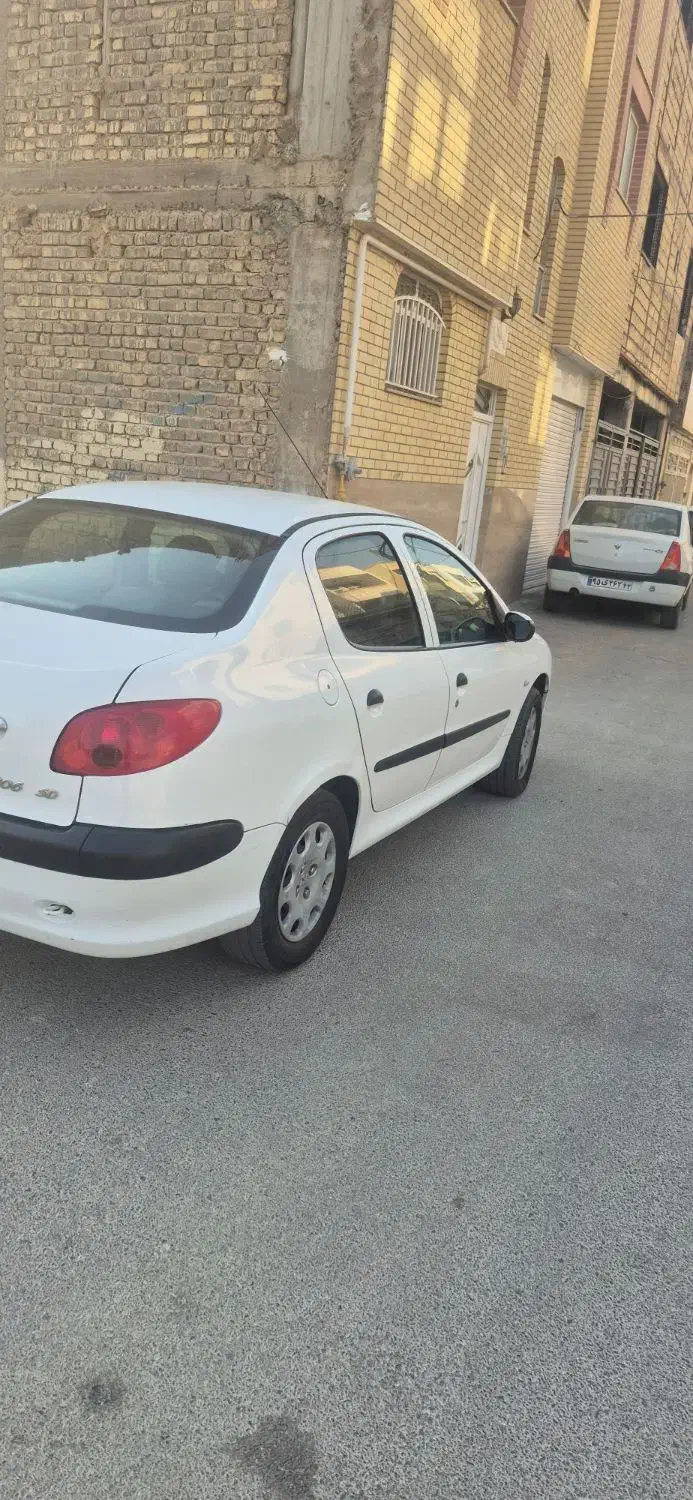 ۲۰۶sdمدل ۹۵ بی رنگ و ضربه|خودرو سواری و وانت|اصفهان, هزارجریب|دیوار