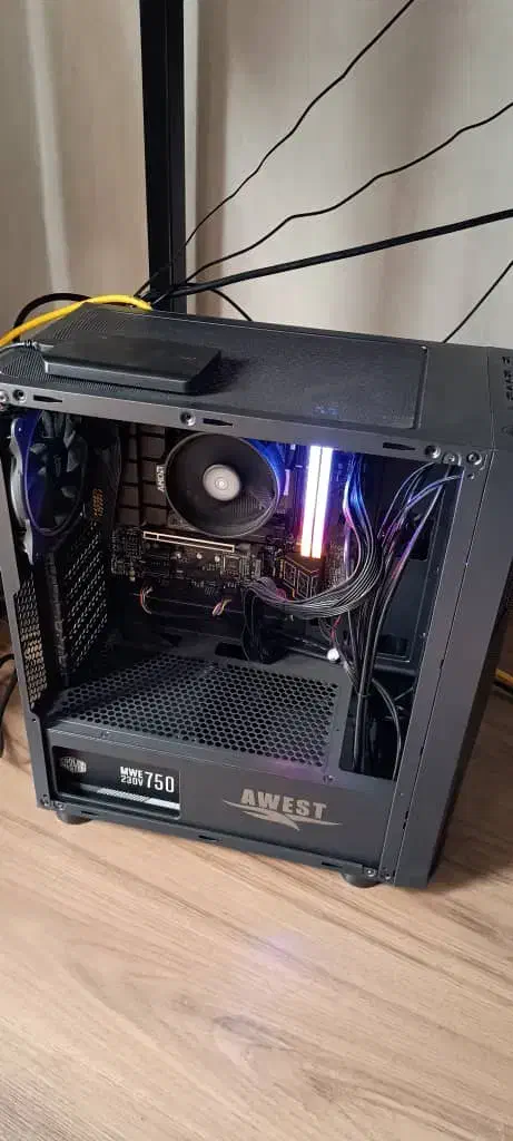 کیس+مادربرد+cpu+Ram+هارد و پاور|رایانه رومیزی|شیراز, معالی‌آباد|دیوار