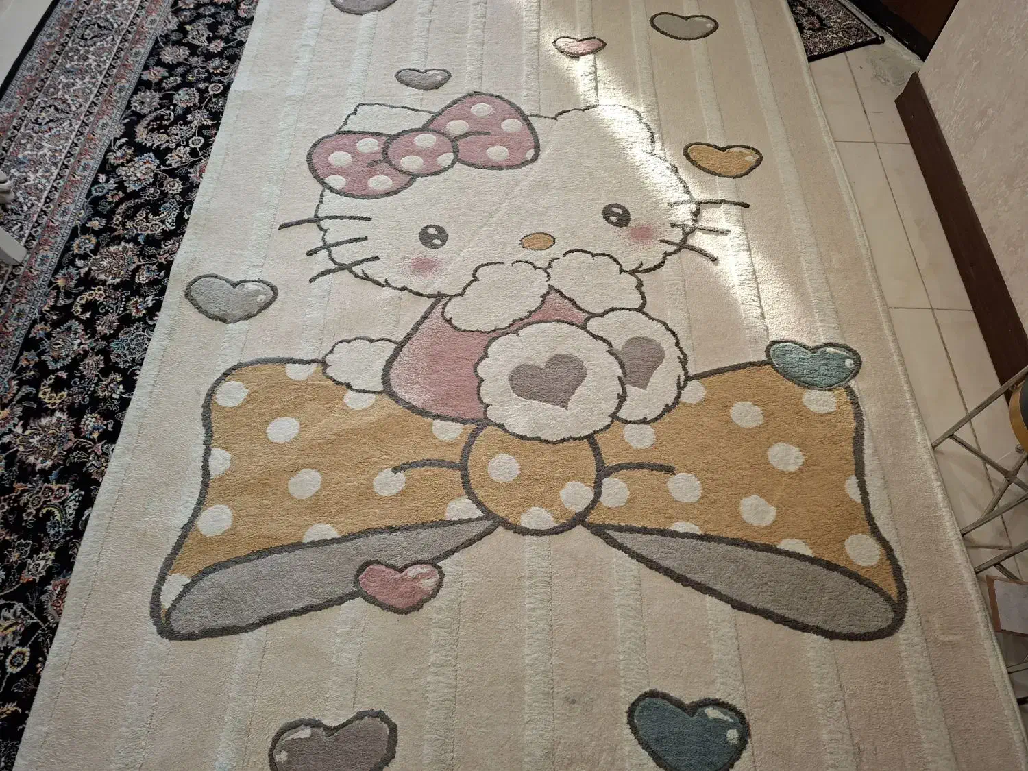 فرش عروسکی کیتی|فرش|باقرشهر, |دیوار