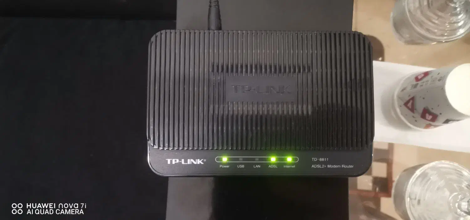 مودم سالم سیم دار tp link در حد نو|مودم و تجهیزات شبکه|گنبد کاووس, |دیوار