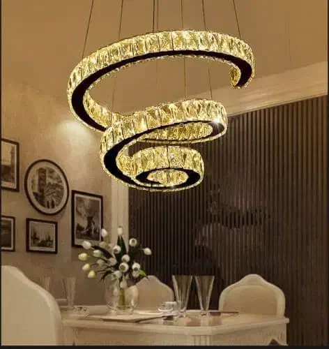 لوستر الماس. کهکشانی مدل مارپیچ. AC light|لوستر و چراغ آویز|تهران, سنگلج (شاپور)|دیوار