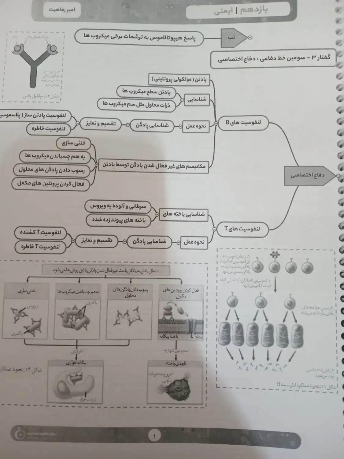 جزوه نموداری زیست شناسی  هر سه پایه|کتاب و مجله آموزشی|فردوس (خراسان), |دیوار
