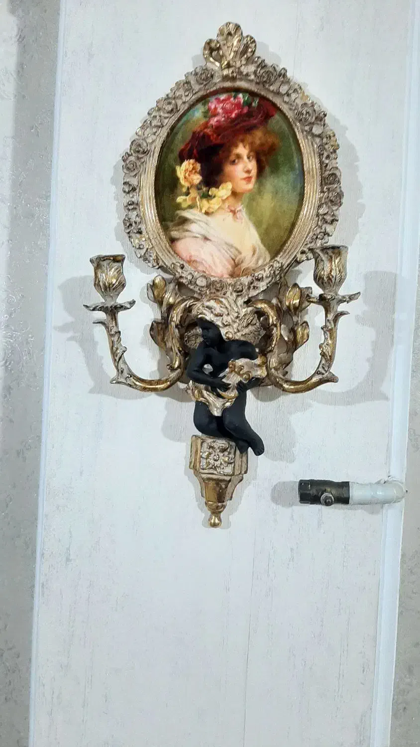 دیوارکوب سلطنتی|صنایع دستی و سایر لوازم تزئینی|قرچک, مهدیه|دیوار