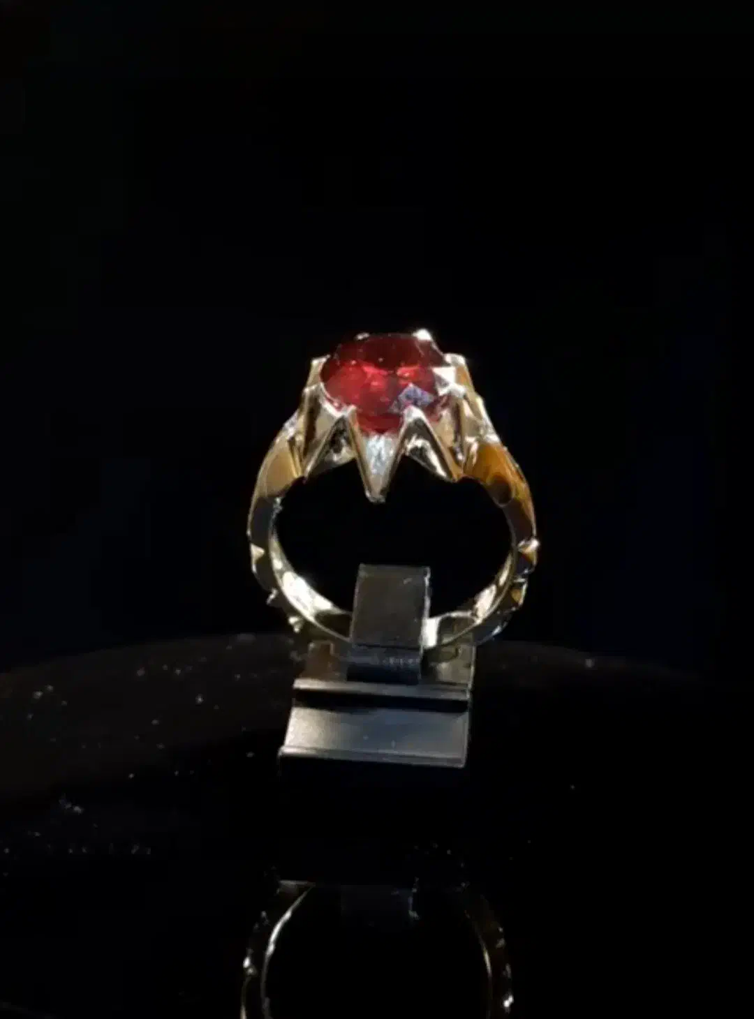 انگشتر نقره ، نگین یاقوت دست ساز|جواهرات|اراک, |دیوار