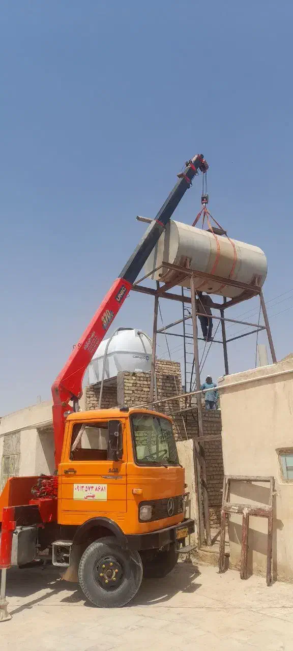 (جرثقیل بهشتی)*خدمات جرثقیل سبک و سنگین شبانه روزی|خدمات حمل و نقل|برخوار, |دیوار