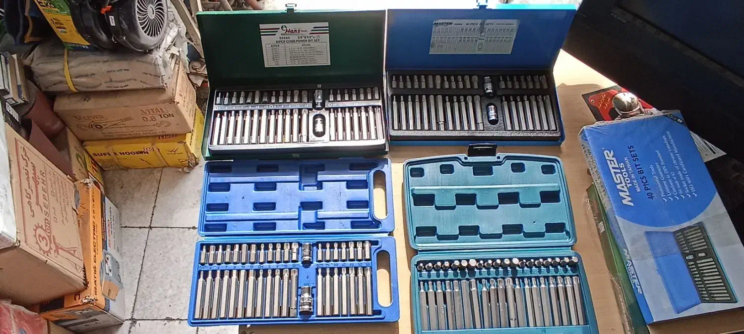 سنگ رو میزی محک ۱۵۰ گیره رو میزی بیت ۴۰پارچه|ابزارآلات|اصفهان, پوریای ولی|دیوار