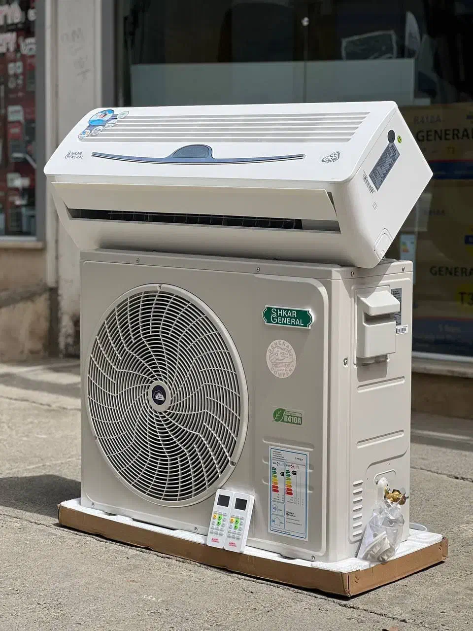 اسپلیت دیواری شکار|کولر گازی و فن‌کوئل|همدان, |دیوار