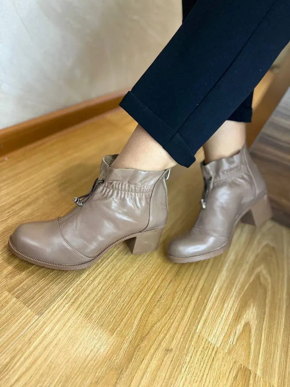 پوتین های چرم اصل|کیف، کفش، کمربند|سهند, |دیوار