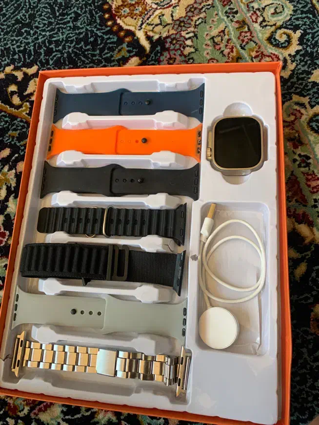 ساعت هوشمند اولترا ultra با ۷ بند با ایرپاد هدیه|ساعت|مشهد, کوثر|دیوار