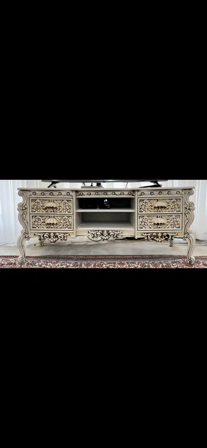 آینه کنسول با میز تی وی ست|میز تلویزیون|ماکو, |دیوار