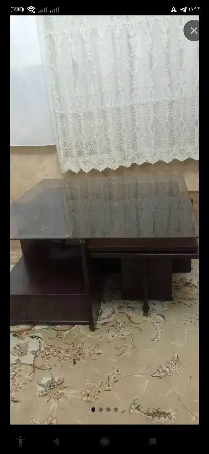 میز جلو‌مبلی|مبلمان خانگی و میز عسلی|قزوین, |دیوار