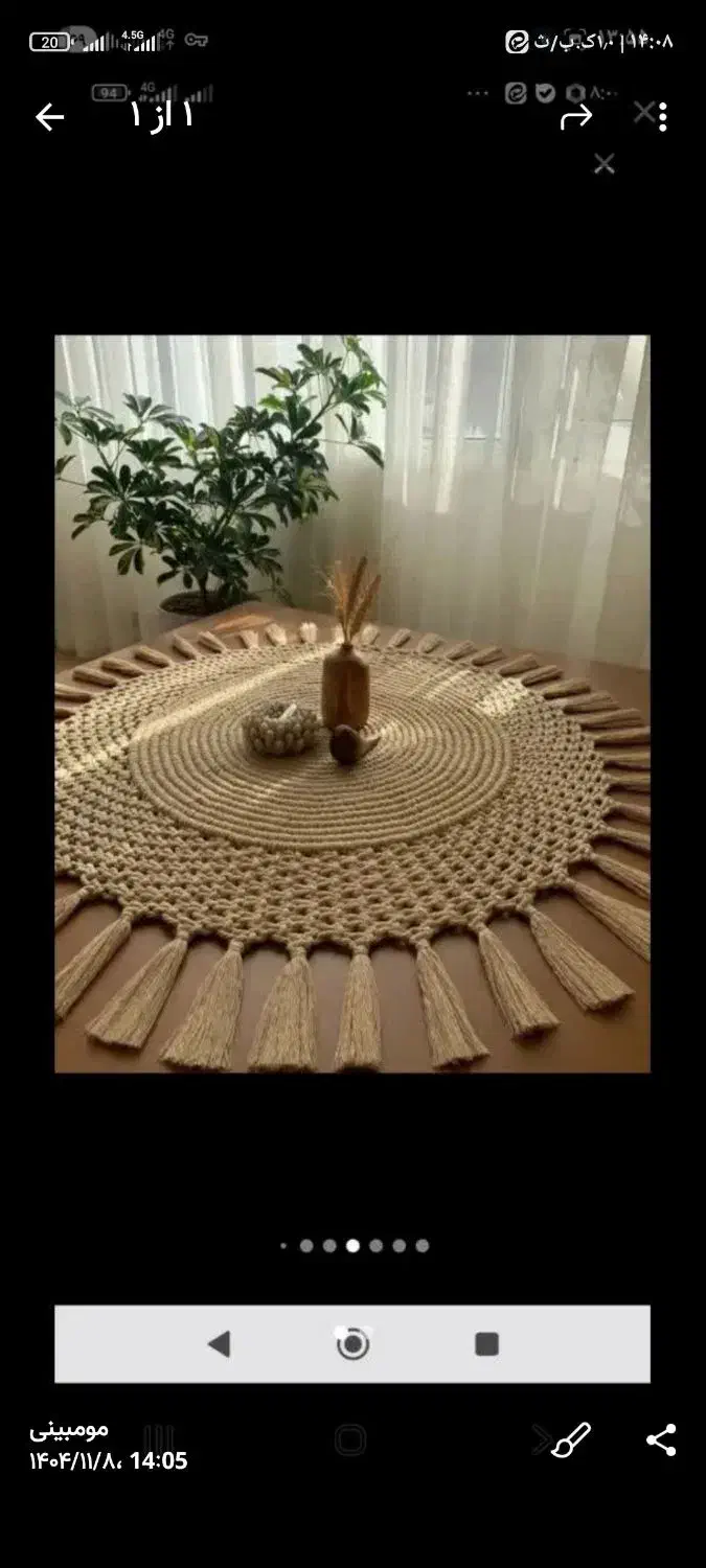 مکرومه|صنایع دستی و سایر لوازم تزئینی|اردبیل, |دیوار