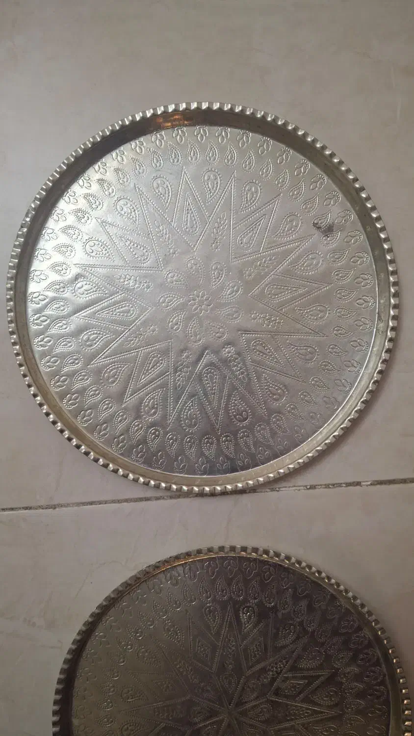 سینی گرد زنجان|ظروف سرو و پذیرایی|تهران, هاشم‌آباد|دیوار