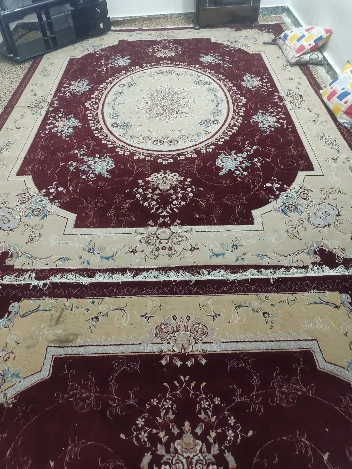 دو عدد قالی 12 متری|فرش|ایذه, |دیوار