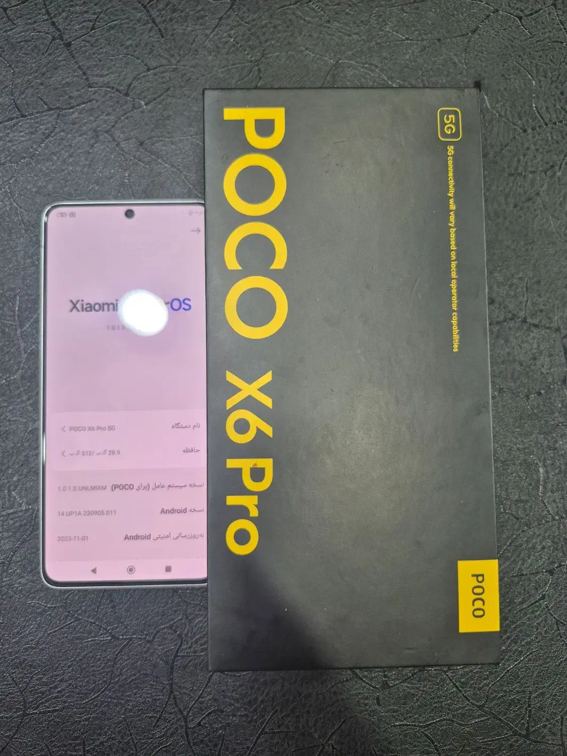 poco x6pro 12/512|موبایل|بندر کنگان, |دیوار