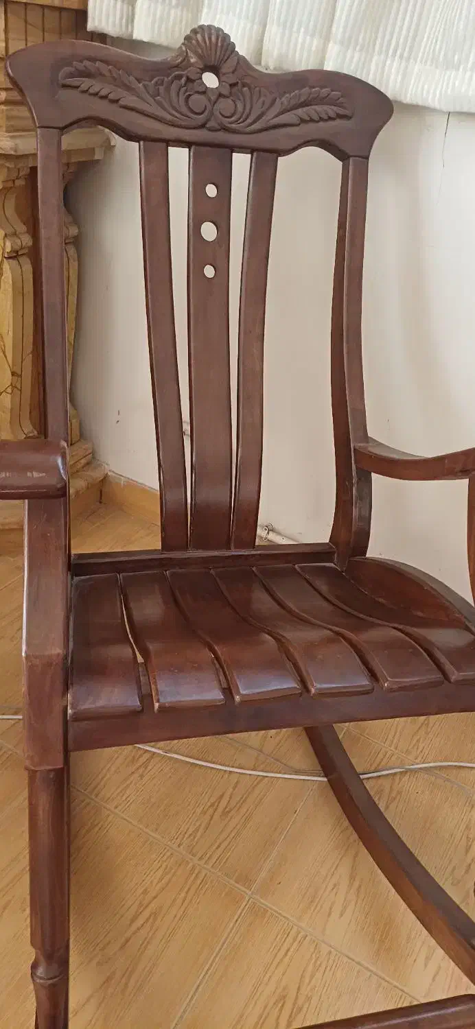 صندلی راک تمام چوب|صندلی و نیمکت|تبریز, |دیوار