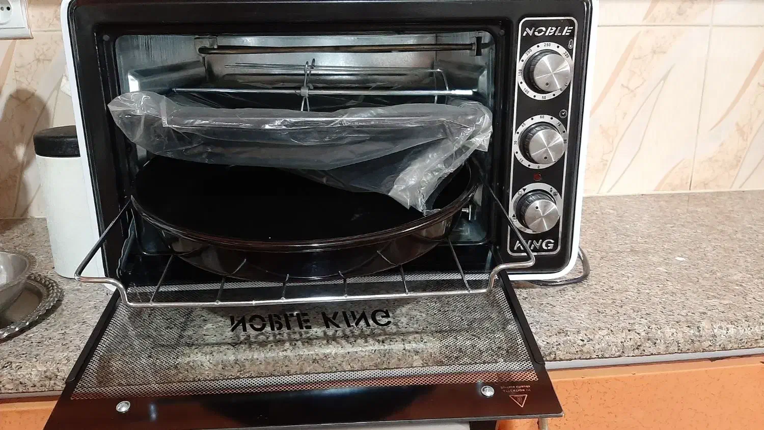 توستر ۳۶ لیتری نوبل کینگ نو نو|اجاق گاز و لوازم برقی پختوپز|همدان, |دیوار