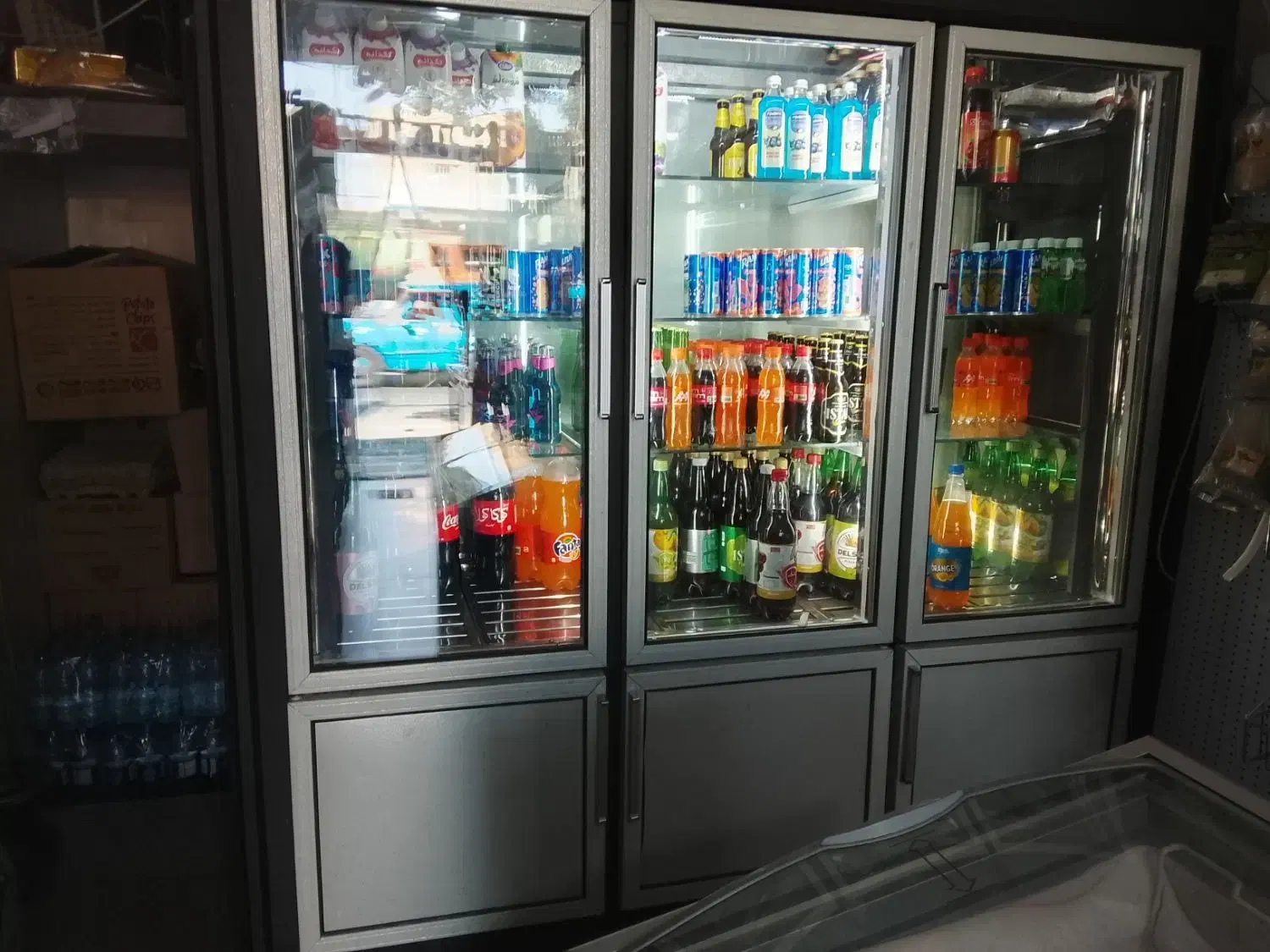 فروش یخچال سوپر مارکت|فروشگاه و مغازه|دهق, |دیوار