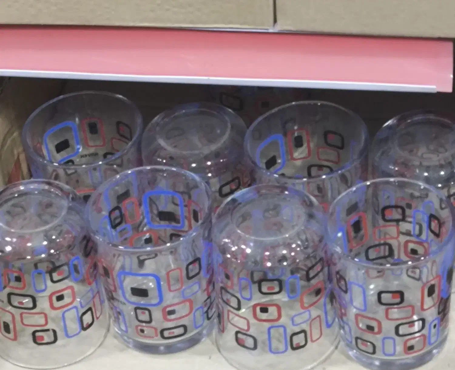 لیوان شیشه ای آب خوری و چایی خوری|ظروف سرو و پذیرایی|بهبهان, |دیوار