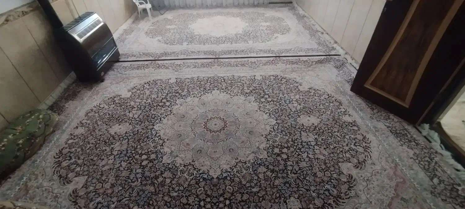 فرش 1200شانه کم کار 2عدد|فرش|بانه, |دیوار