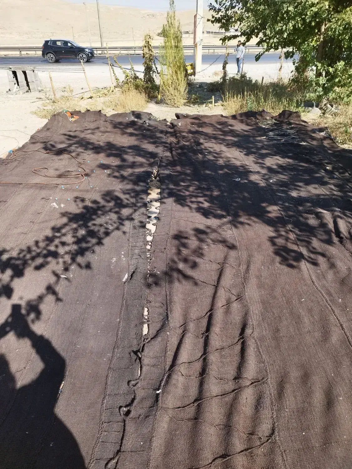 چادر سیاه عشایری یا همون دوار|کوهنوردی و کمپینگ|بروجرد, |دیوار